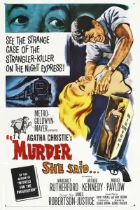 Poster to the movie "Murder She Said" #360966