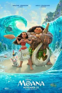 Poster to the movie "Moana" #130379