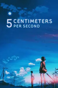 Poster to the movie "5 Centimeters per Second" #444216