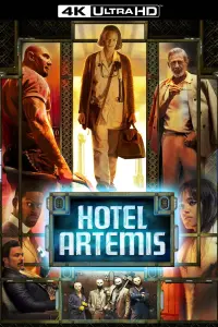 Poster to the movie "Hotel Artemis" #307169