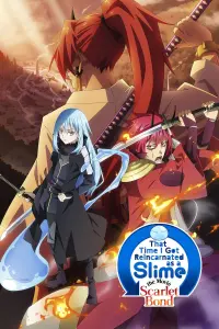 Poster to the movie "That Time I Got Reincarnated as a Slime the Movie: Scarlet Bond" #29079