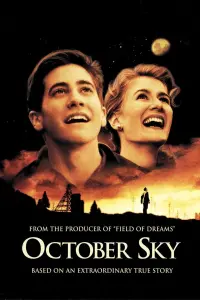 Poster to the movie "October Sky" #204040