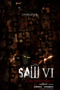 Poster to the movie "Saw VI" #43335