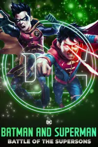 Poster to the movie "Batman and Superman: Battle of the Super Sons" #551910