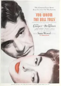 Poster to the movie "For Whom the Bell Tolls" #123832