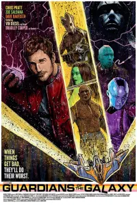 Poster to the movie "Guardians of the Galaxy" #47462