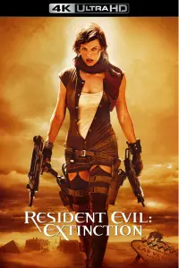 Poster to the movie "Resident Evil: Extinction" #292190