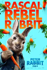 Poster to the movie "Peter Rabbit" #97197