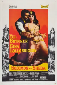 Poster to the movie "Solomon and Sheba" #110379