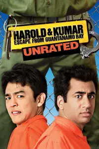 Poster to the movie "Harold & Kumar Escape from Guantanamo Bay" #87660