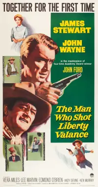 Poster to the movie "The Man Who Shot Liberty Valance" #118763