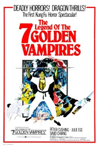 Poster to the movie "The Legend of the 7 Golden Vampires" #157250