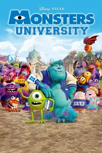 Poster to the movie "Monsters University" #40911