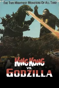 Poster to the movie "King Kong vs. Godzilla" #342932