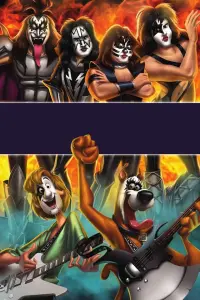 Poster to the movie "Scooby-Doo! and KISS: Rock and Roll Mystery" #351260