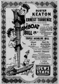 Poster to the movie "Steamboat Bill, Jr." #539900