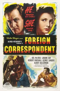 Poster to the movie "Foreign Correspondent" #249046