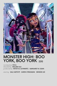 Poster to the movie "Monster High: Boo York, Boo York" #458997