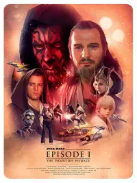 Poster to the movie "Star Wars: Episode I - The Phantom Menace" #280898