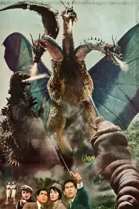 Poster to the movie "Ghidorah, the Three-Headed Monster" #387409