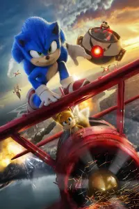 Poster to the movie "Sonic the Hedgehog 2" #167698