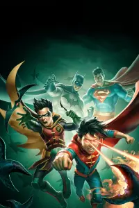 Poster to the movie "Batman and Superman: Battle of the Super Sons" #325183