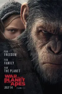 Poster to the movie "War for the Planet of the Apes" #23446