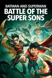 Poster to the movie "Batman and Superman: Battle of the Super Sons" #68929