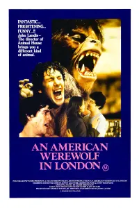 Poster to the movie "An American Werewolf in London" #50337