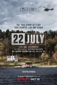 Poster to the movie "22 July" #239989