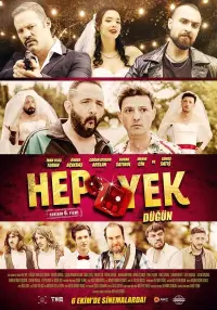 Poster to the movie "Hep Yek: Düğün" #420406