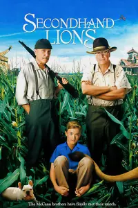 Poster to the movie "Secondhand Lions" #132211