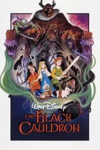 Poster to the movie "The Black Cauldron" #91493