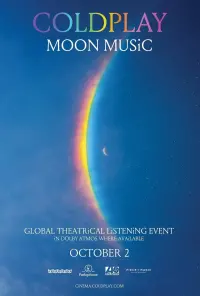 Poster to the movie "Coldplay: Moon Music - Global Theatrical Listening Event" #581190