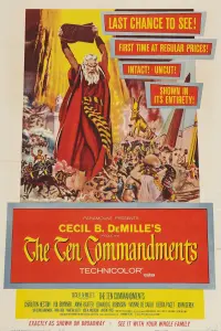 Poster to the movie "The Ten Commandments" #38955