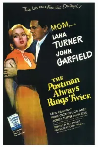 Poster to the movie "The Postman Always Rings Twice" #144614