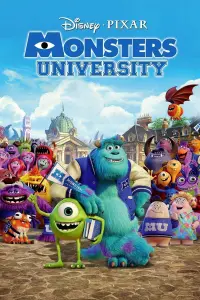 Poster to the movie "Monsters University" #244979