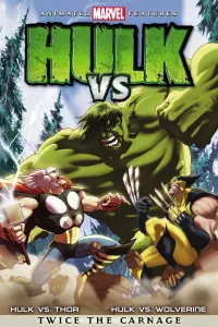 Poster to the movie "Hulk vs. Wolverine" #623812