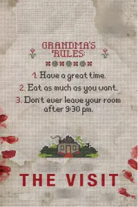 Poster to the movie "The Visit" #330462