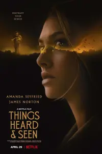 Poster to the movie "Things Heard & Seen" #345710