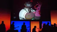 Backdrop to the movie "Gorillaz: Demon Days Live at the Manchester Opera House" #685661