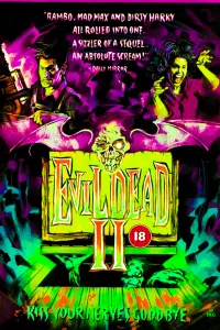 Poster to the movie "Evil Dead II" #207912