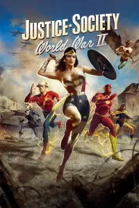 Poster to the movie "Justice Society: World War II" #139811