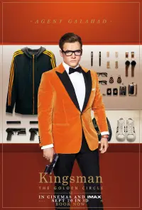 Poster to the movie "Kingsman: The Golden Circle" #249835