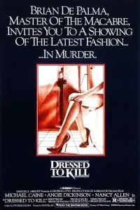 Poster to the movie "Dressed to Kill" #116407