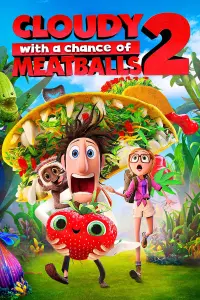 Poster to the movie "Cloudy with a Chance of Meatballs 2" #285252