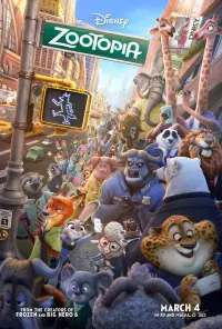 Poster to the movie "Zootopia" #16666