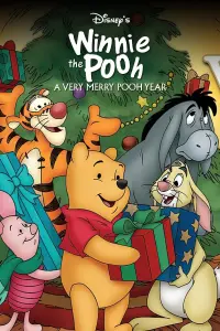 Poster to the movie "Winnie the Pooh: A Very Merry Pooh Year" #123427