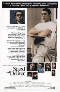 Poster to the movie "Stand and Deliver" #143505