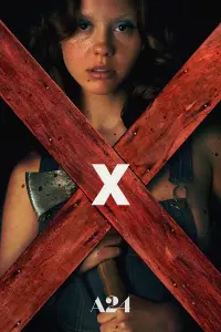 Poster to the movie "X" #656203